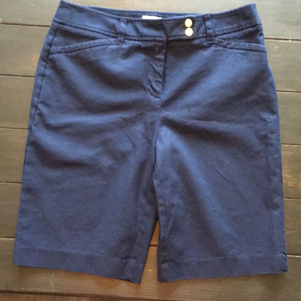 Navy blue shorts